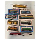 Various Train Cars Lot of 11