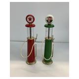 2 vVintage Toy Gas Pumps