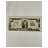 1963 Series 2 Dollar Bill Red Seal UNC
