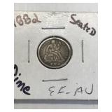 1882 Seated Dime