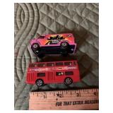 2 Corgi Juniors Daimler Fleetline Double Decker