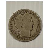 1909-S Barber Half Dollar