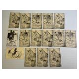 Lot of 15 Horse & Donkey Postcards