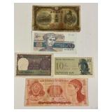 Old Foreign Currency Lot