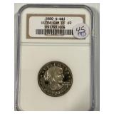 1980-S PCGS PR 69 DCA SBA Dollar