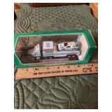 2001 Mini Hess Racer transport in box ex cond