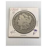 1900-O Morgan Silver Dollar