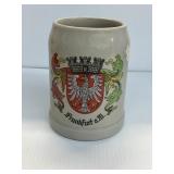 West Germany Frankfurt Vintage Beer Mug