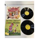 Pair of Walt Disney Vinyl Records