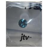 Cambodian Blue Zircon 1ct Round
