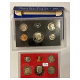 1971 & 1982 Proof Sets x2