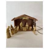 Vintage Manger - Made in Japan - Lights up