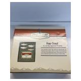 4 Trout Picture Frame NEW