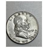 1951 Franklin Silver Half Dollar