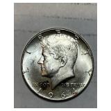 1964 BU Kennedy Silver Half Dollar