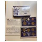 2001 United States Mint Proof Set