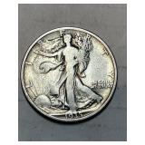 1935 Walking Liberty Silver Half Dollar