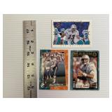 Lot of 3 Dan Marino Football Cards