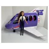 Barbie Jet Plane and Doll Set