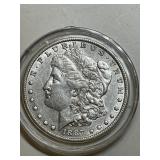 1887 Morgan Silver Dollar