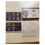 2002 United States Mint Proof Set