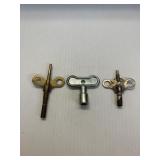 3 Clock Keys