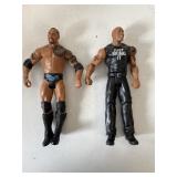 Mattell 2011 WWE The Rock Action Figures Lot of 2