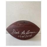 Dick Le Beau Autographed Football