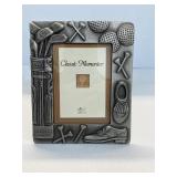 Russ Pewter Golf Picture Frame NEW