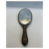 Beveled Victorian Hand Mirror