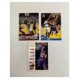 Lot of 3 Karl Malone Basketball Cards