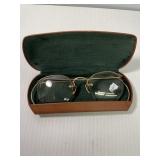 Gold Filled Wire Rim Glasses with case