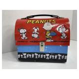 Vintage Peanuts Tin Metal Lunch Box