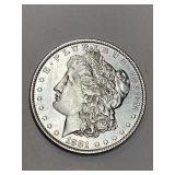 1881 O Morgan Silver Dollar