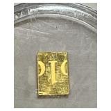 One Gram .999 Gold