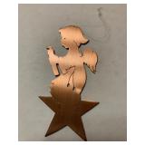 Copper Christmas Ornament