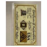 One Grain 24 Karat Gold