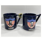 Lincoln / Grant Civil War Cups