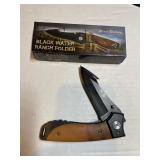 7.5" Black Water Ranch Folder