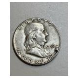 1952 Franklin Silver Half Dollar