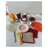 Vintage Childs Dishes and Cups Set