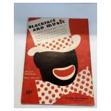 Blackface and Music Book