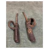 2 Homemade Vintage Corn Husker