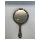 Heavy Victorian Hand Mirror