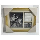 Elvis Collectable Plaque Framed
