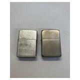 2 Zippo Lighters