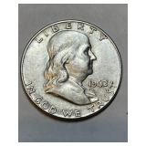 1962-D Franklin Half Dollar