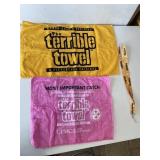 Yellow Steeler Lanyard and 2 Terrible Towels