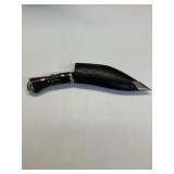 India throwing knife with sheath