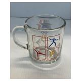 1984 Olympius McDonalds Glass